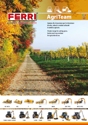 Kosilice za nagib Ferri TP 600