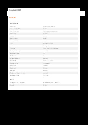 Rezači snijega Eliet Snowbob 8014 T4