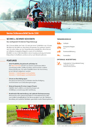 Snježni plugovi Laki Bema 550/1800