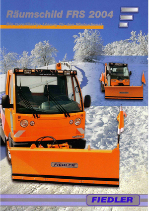 Snježni plugovi Laki Fiedler FRS 2004