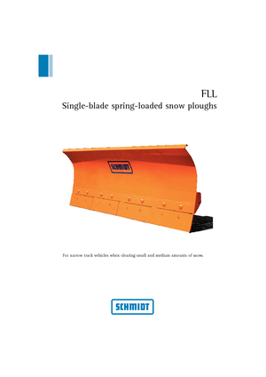 Snježni plugovi s oprugama Schmidt FLL 24 *