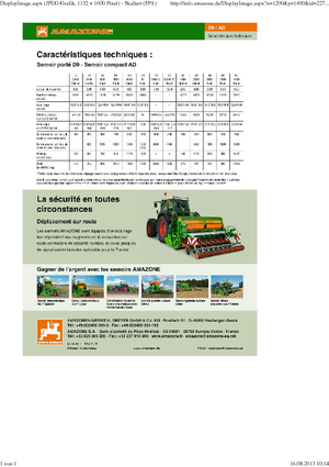 Strojevi za sjetvu Amazone AD 3000 Super RoTec