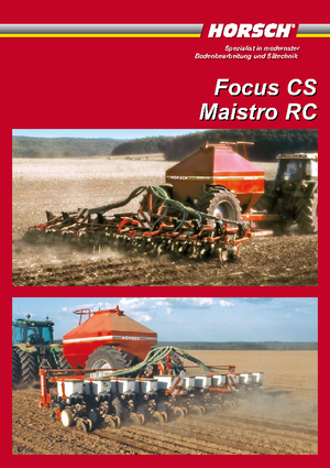 Strojevi za sjetvu Horsch Focus 11 CS