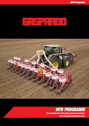 Strojevi za sjetvu Gaspardo Mirka 8R