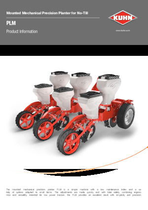 Strojevi za sjetvu Kuhn PLM 4000