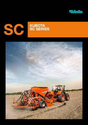 Strojevi za sjetvu Kubota SC1301 e-com
