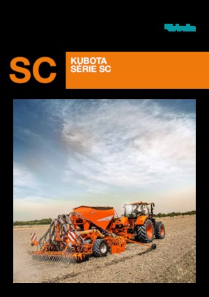 Strojevi za sjetvu Kubota SC1301 e-com