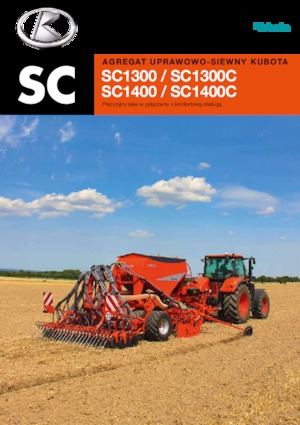 Strojevi za sjetvu Kubota SC1301 e-com