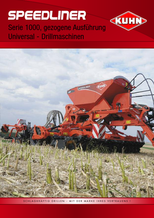 Strojevi za sjetvu Kuhn Speedliner 4000-32