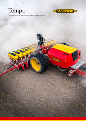 Strojevi za sjetvu Väderstad Tempo R 6