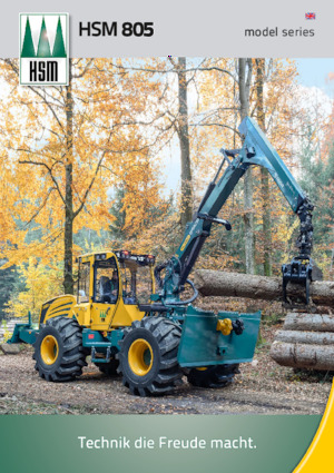 Specijalni traktori za klizanje HSM 805HD 6WD