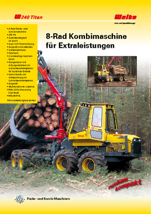 Specijalni traktori za klizanje Welte W 240