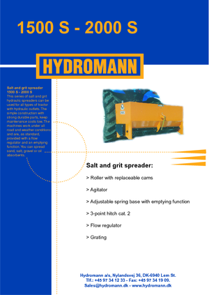 Preklopivi rasipači Hydromann 1500 S