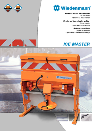 Preklopivi rasipači Wiedenmann Ice Master DUO 200