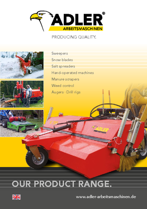 Preklopivi rasipači Adler ST-E 105 Profi