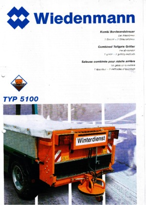 Preklopivi rasipači Wiedenmann 5100