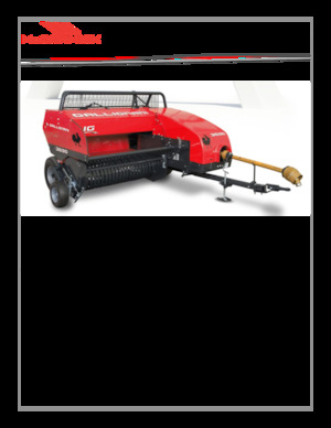 Balirke za četvrtaste bale McCormick 3690s