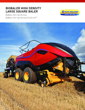 Balirke za četvrtaste bale New Holland BigBaler 340 High Density CropCutter® Rotor Cutter