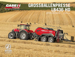 Balirke za četvrtaste bale Case IH LB 436 HD PC