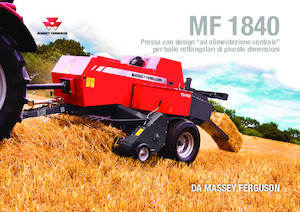 Balirke za četvrtaste bale Massey Ferguson SB 1840