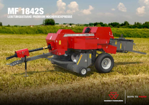 Balirke za četvrtaste bale Massey Ferguson SB 1842S