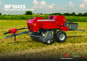 Balirke za četvrtaste bale Massey Ferguson SB 1842S