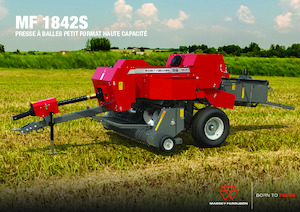 Balirke za četvrtaste bale Massey Ferguson SB 1842S