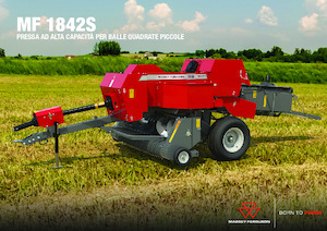 Balirke za četvrtaste bale Massey Ferguson SB 1842S