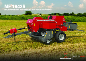 Balirke za četvrtaste bale Massey Ferguson SB 1842S