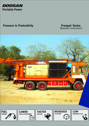 Stacionarni zračni kompresori - dizel, električni, benzinski Doosan PA536ATC