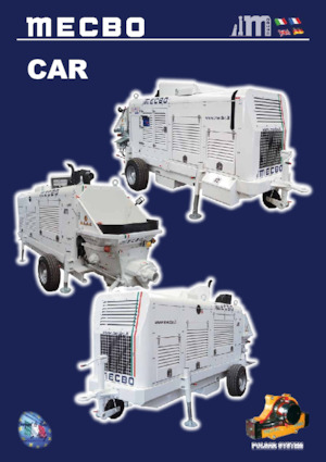 Stacionarne betonske pumpe Mecbo Car P6.110