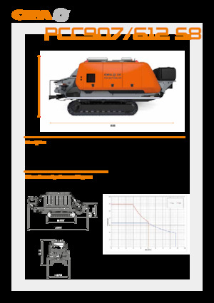 Stacionarne betonske pumpe CIFA PCC 907