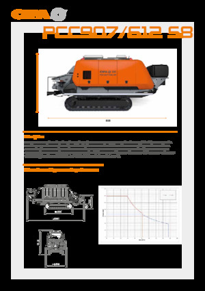 Stacionarne betonske pumpe CIFA PCC 907