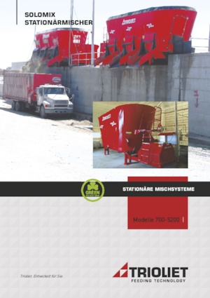 Stacionarne miješalice za hranu Trioliet Solomix 2 - 3200