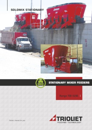 Stacionarne miješalice za hranu Trioliet Solomix 2 - 3200