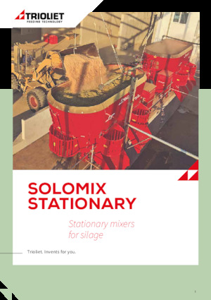 Stacionarne miješalice za hranu Trioliet Solomix 2 - 2000 ZK
