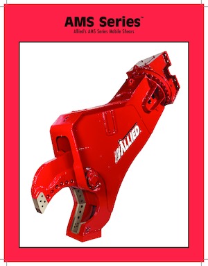 Rezači čeličnog otpada Allied AMS 50 Throat