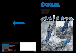 Rezači čeličnog otpada Okada C-100 