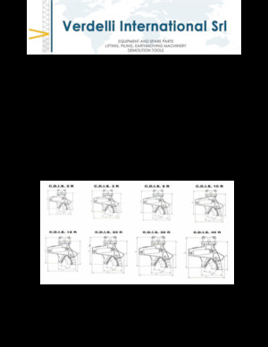 Rezači čeličnog otpada Verdelli C.D.I.V. 15