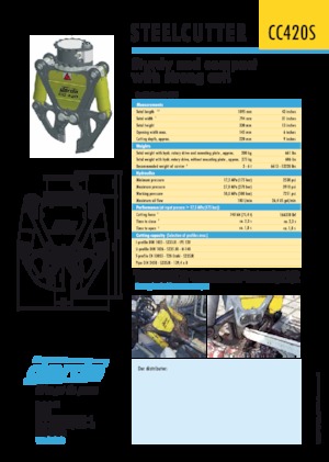 Rezači čeličnog otpada Darda CC420 S