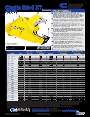 Rezači čeličnog otpada Genesis GXT 995R