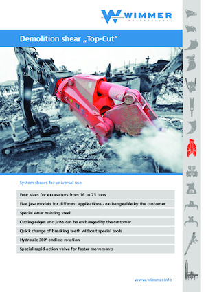 Rezači čeličnog otpada WIMMER TC 700 S