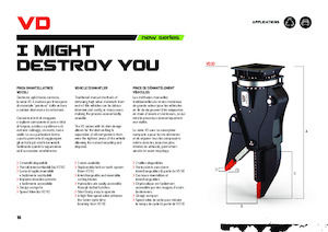 Rezači čeličnog otpada VTN VD10 