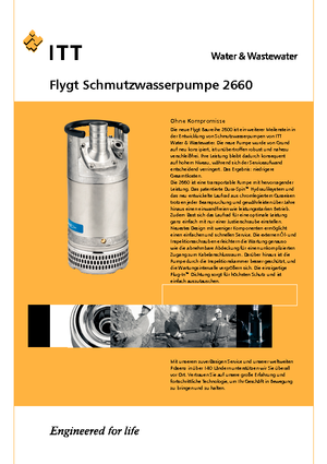 Kanalizacijske pumpe Flygt-Pumpen 2660 LR 251