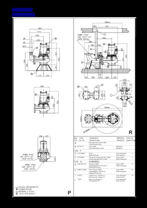 Kanalizacijske pumpe Faggiolati G 409 T1M1-M65AA0