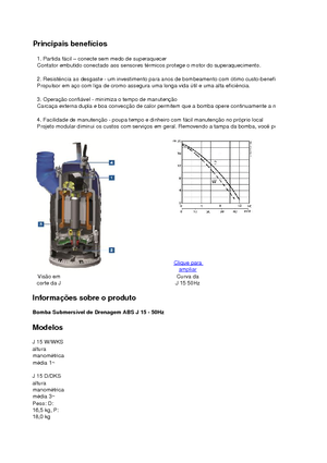 Kanalizacijske pumpe ABS-Pumpen J 15 D