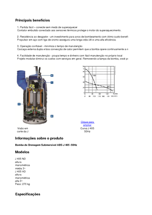 Kanalizacijske pumpe ABS-Pumpen J 405 HD