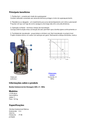 Kanalizacijske pumpe ABS-Pumpen J 5 W