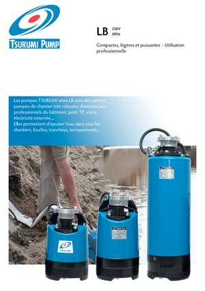 Kanalizacijske pumpe Tsurumi-Pumpen LB-1500