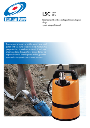 Kanalizacijske pumpe Tsurumi-Pumpen LSC1.4S2
